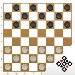 Ícone de Damas MegaJogos: Tabuleiro